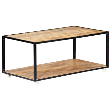 Table basse 90x50x40 cm Bois de récupération solide