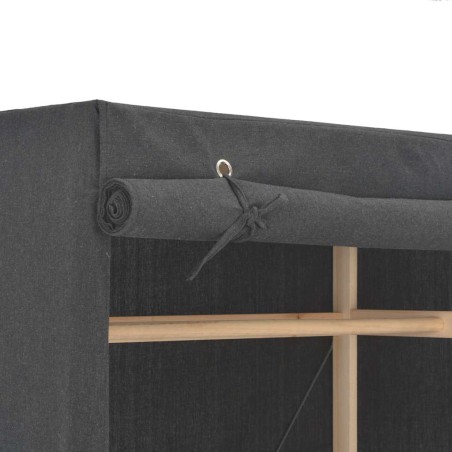 Garde-robe Gris 79 x 40 x 170 cm Tissu