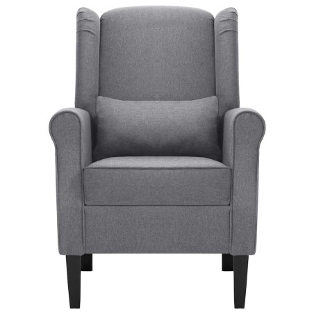Fauteuil gris foncé tissu