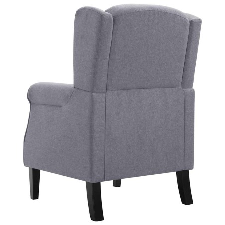 Fauteuil gris foncé tissu