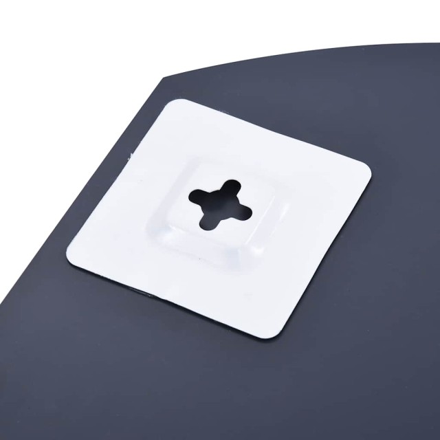 Miroir mural avec étagère 20x40 cm Verre trempé