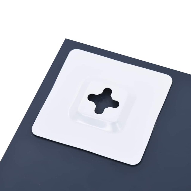 Miroir mural avec étagère 30x30 cm Verre trempé