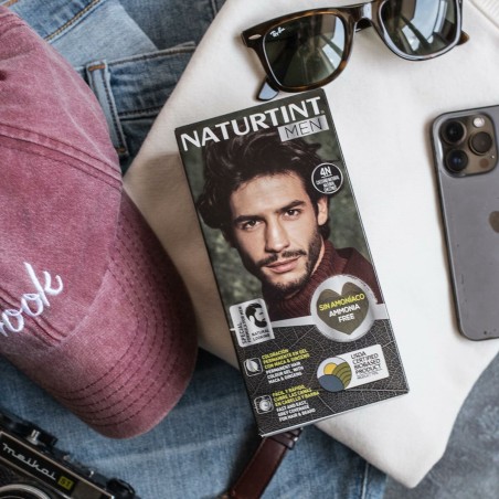 Permanent Dye Naturtint NATURTINT MEN Nº 4n-Castano Natural