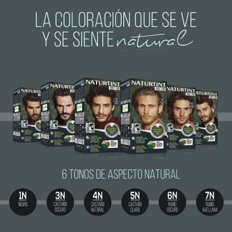 Permanent Dye Naturtint NATURTINT MEN Nº 4n-Castano Natural