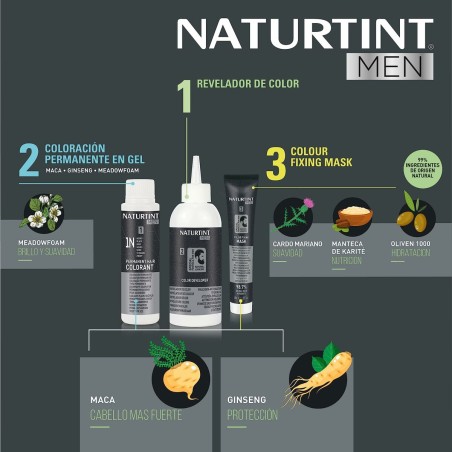 Tintura Permanente Naturtint NATURTINT MEN Nº 4n-Castano Natural