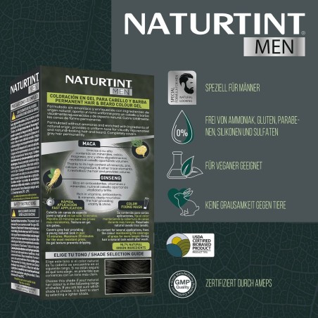 Dauerfärbung Naturtint NATURTINT MEN 6-rubio oscuro