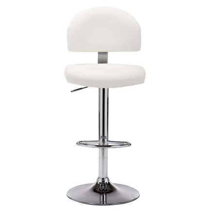 Tabouret de bar Blanc Similicuir 2