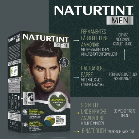 Tintura Permanente Naturtint NATURTINT MEN 6-rubio oscuro
