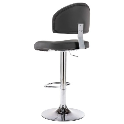 Tabouret de bar Gris Similicuir 2