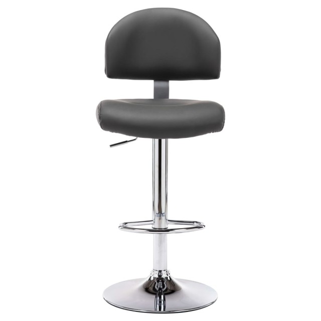 Tabouret de bar Gris Similicuir