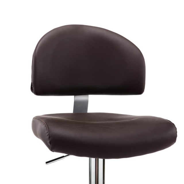 Tabouret de bar Marron Similicuir