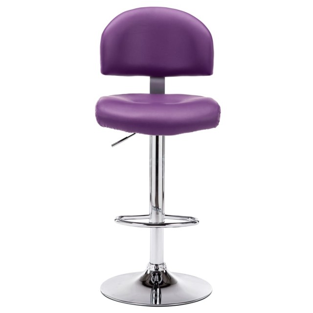 Tabouret de bar Violet Similicuir