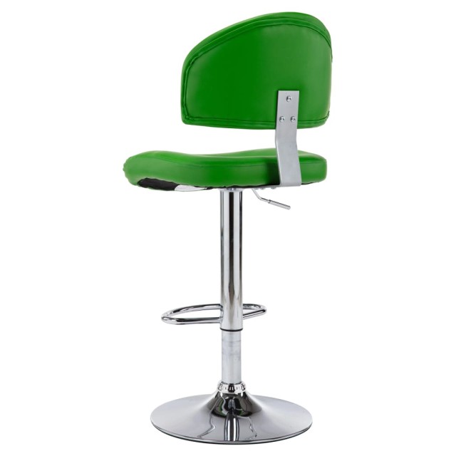 Tabouret de bar Vert Similicuir