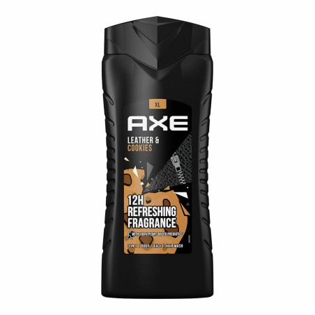 Gel Doccia Axe AXE LEATHER & COOKIES 400 ml
