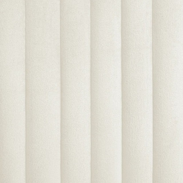 Chaises à manger lot de 2 Crème Velours