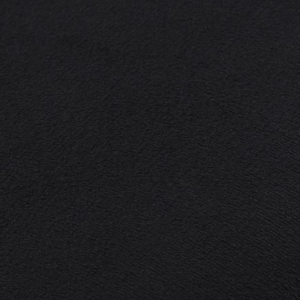 Tabouret Noir et doré Velours 28 x 36 cm 2