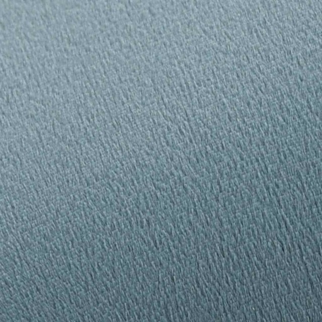 Tabouret Bleu clair et doré Velours 28 x 36 cm