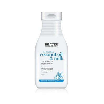 Feuchtigkeitsspendendes Shampoo Beaver COCONUT OIL & QUINOA 350 ml