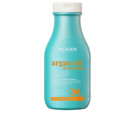 Shampoo Riparatore Beaver ARGAN OIL & KERATIN 350 ml