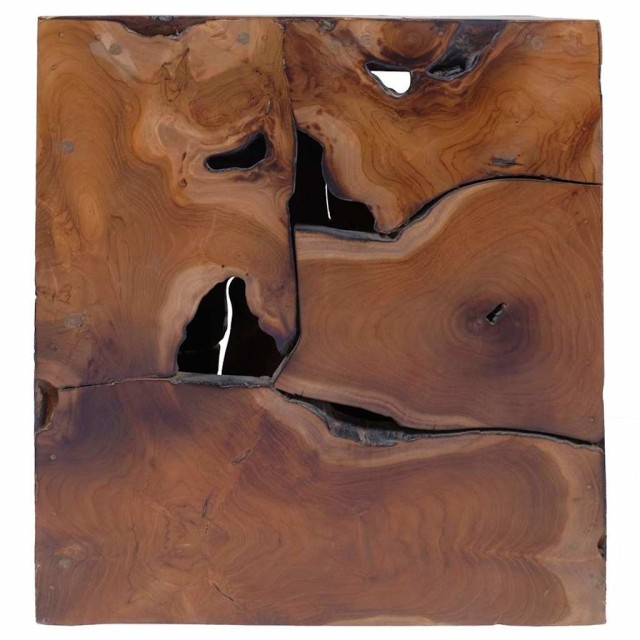 Tabourets/Table basse teck massif