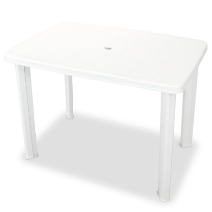 Ensemble de bistro 3 pcs Plastique Blanc 2