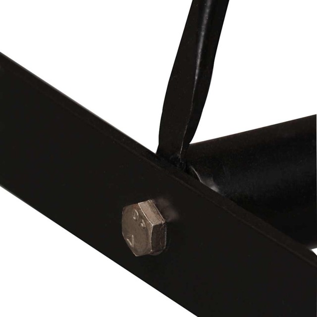 Ensemble de bar 5 pcs Bois d'acacia Cuir véritable et toile