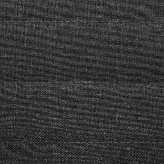 Chaises à manger lot de 6 gris foncé tissu