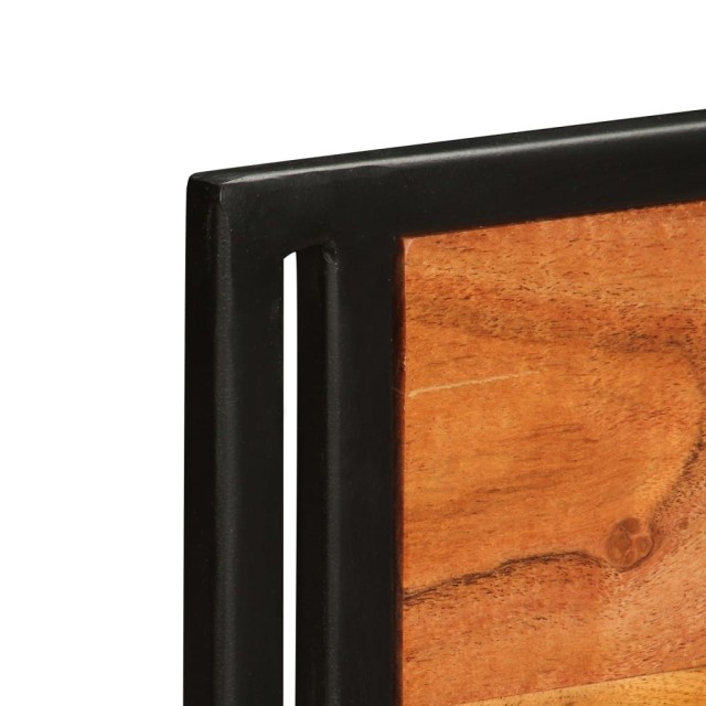 Chaises à manger lot de 6 bois d'acacia massif