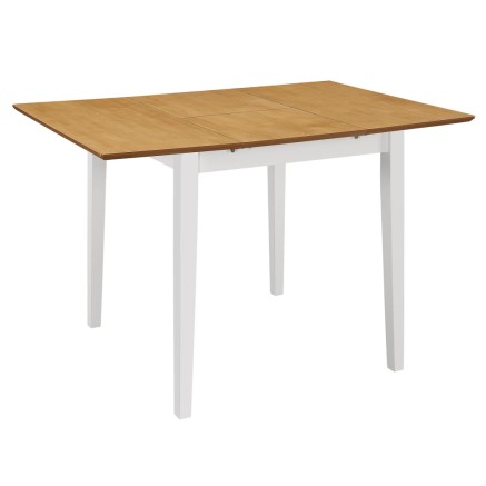 Mobilier de salle à manger 3 pcs MDF Blanc 2