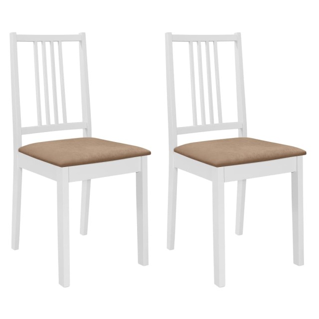 Mobilier de salle à manger 3 pcs MDF Blanc