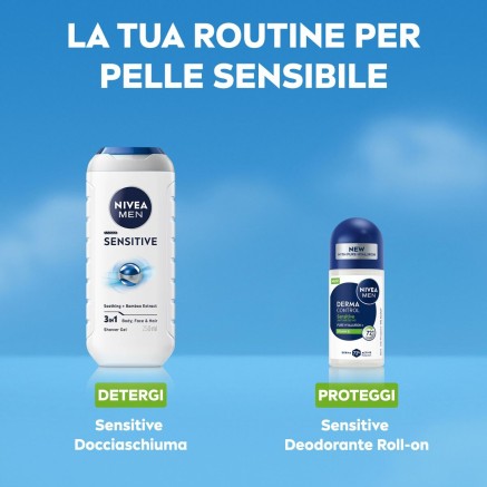 Deodorante Roll-on Nivea DERMA CONTROL SENSITIVE 50 ml 2