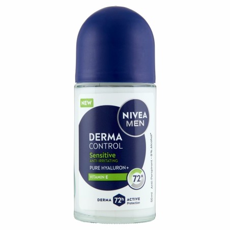 Deodorante Roll-on Nivea DERMA CONTROL SENSITIVE 50 ml