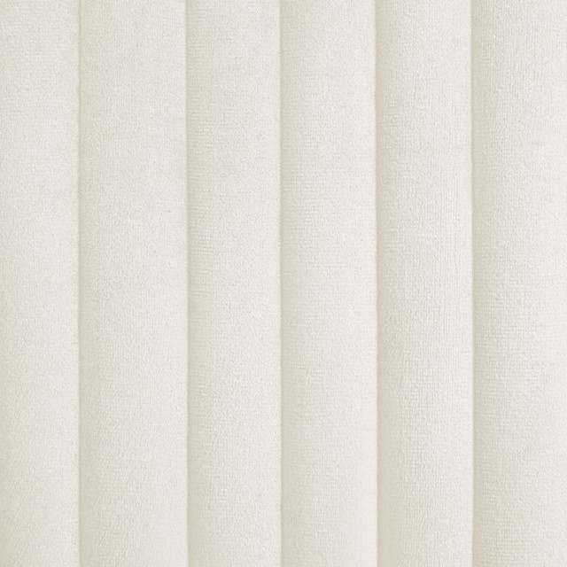 Chaises à manger lot de 4 Crème Velours