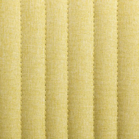 Chaises à manger lot de 6 vert tissu