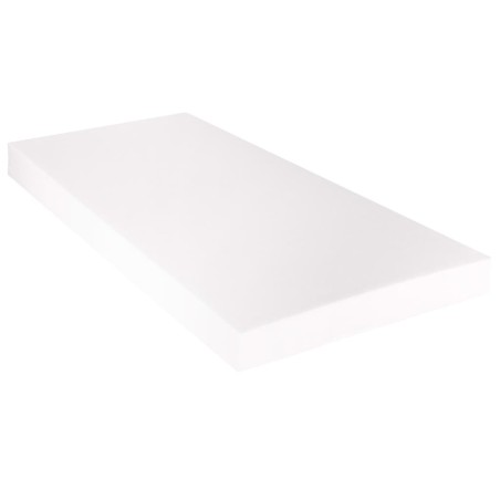 Lit avec matelas Blanc Similicuir 90 x 200 cm