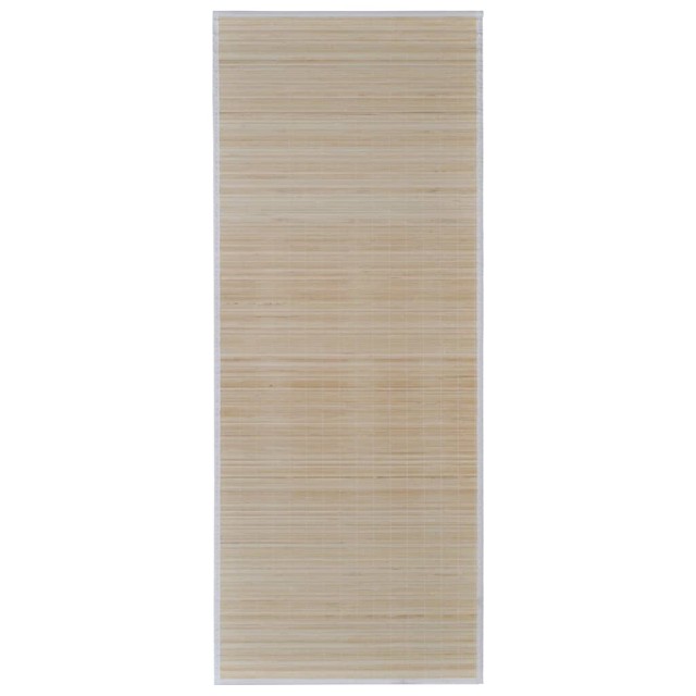 Tapis rectangulaires Bambou naturel 2 pcs 120x180 cm
