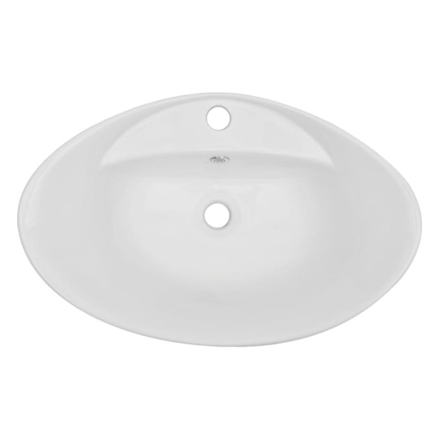 Meuble de salle de bain en deux pièces Céramique Chêne