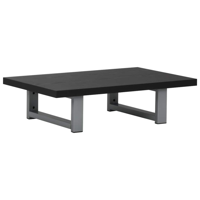 Meuble de salle de bain en deux pièces Céramique Noir