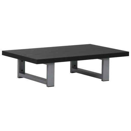 Meuble de salle de bain en deux pièces Céramique Noir