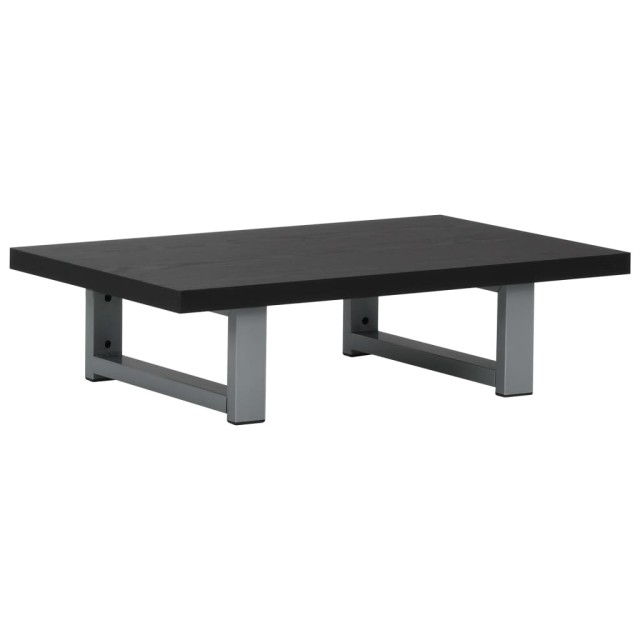 Meuble de salle de bain en deux pièces Céramique Noir