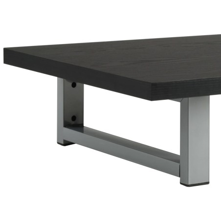 Meuble de salle de bain en deux pièces Céramique Noir