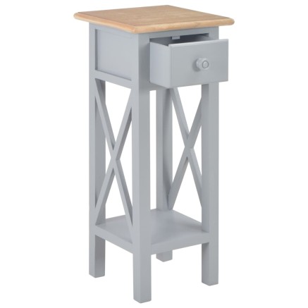 Table d'appoint Gris 27 x 27 x 65,5 cm Bois 2