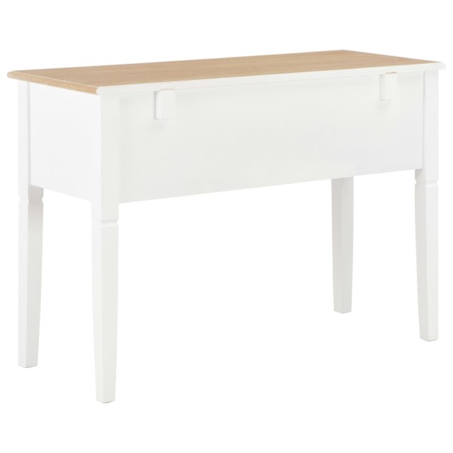 Bureau Blanc 109,5 x 45 x 77,5 cm Bois