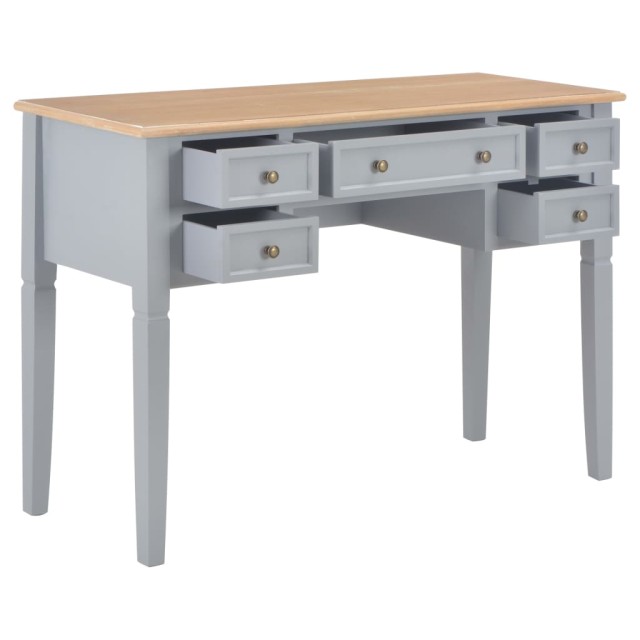 Bureau Gris 109,5 x 45 x 77,5 cm Bois