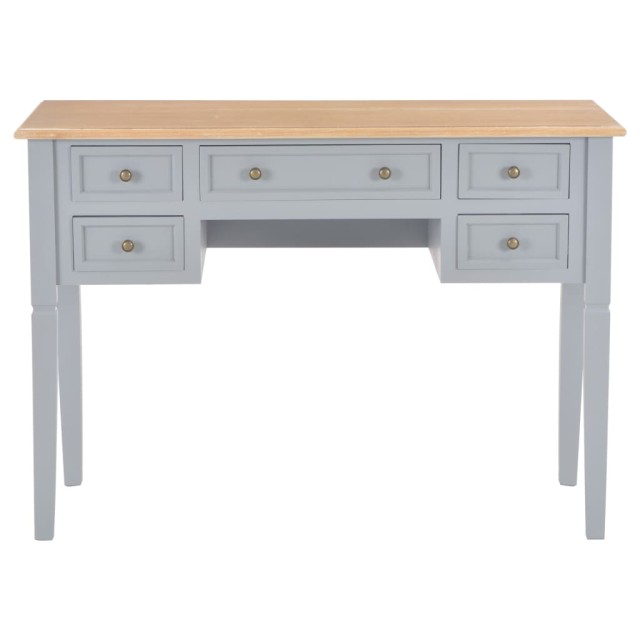 Bureau Gris 109,5 x 45 x 77,5 cm Bois