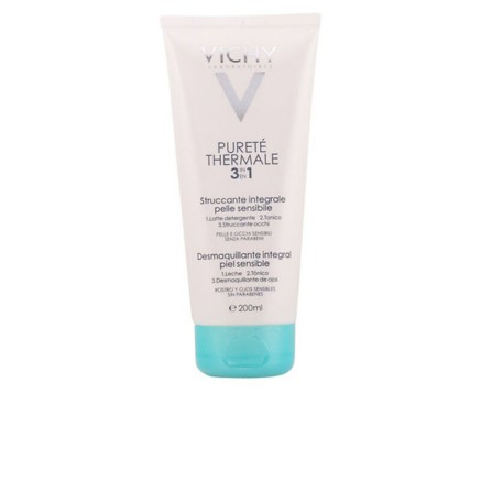Gezichtsmake-Up Verwijdercrème Vichy Pureté Thermale 3 in 1 2