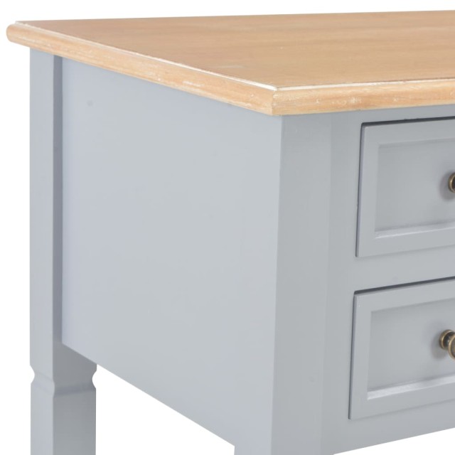 Bureau Gris 109,5 x 45 x 77,5 cm Bois