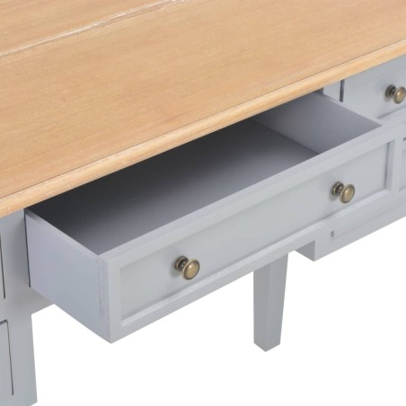 Bureau Gris 109,5 x 45 x 77,5 cm Bois