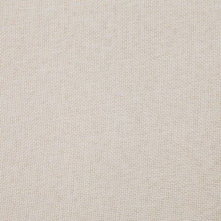 Banc avec compartiment de rangement 116 cm Crème Polyester