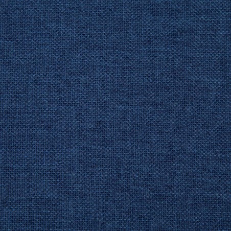Banc avec compartiment de rangement 116 cm Bleu Polyester